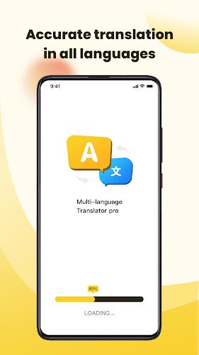 Schermata Multi-language Translator pro 0