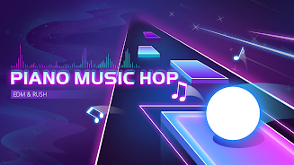 Piano Music Hop: EDM Rush ภาพหน้าจอ 0