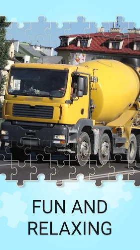 Concrete mixer truck puzzles スクリーンショット 3