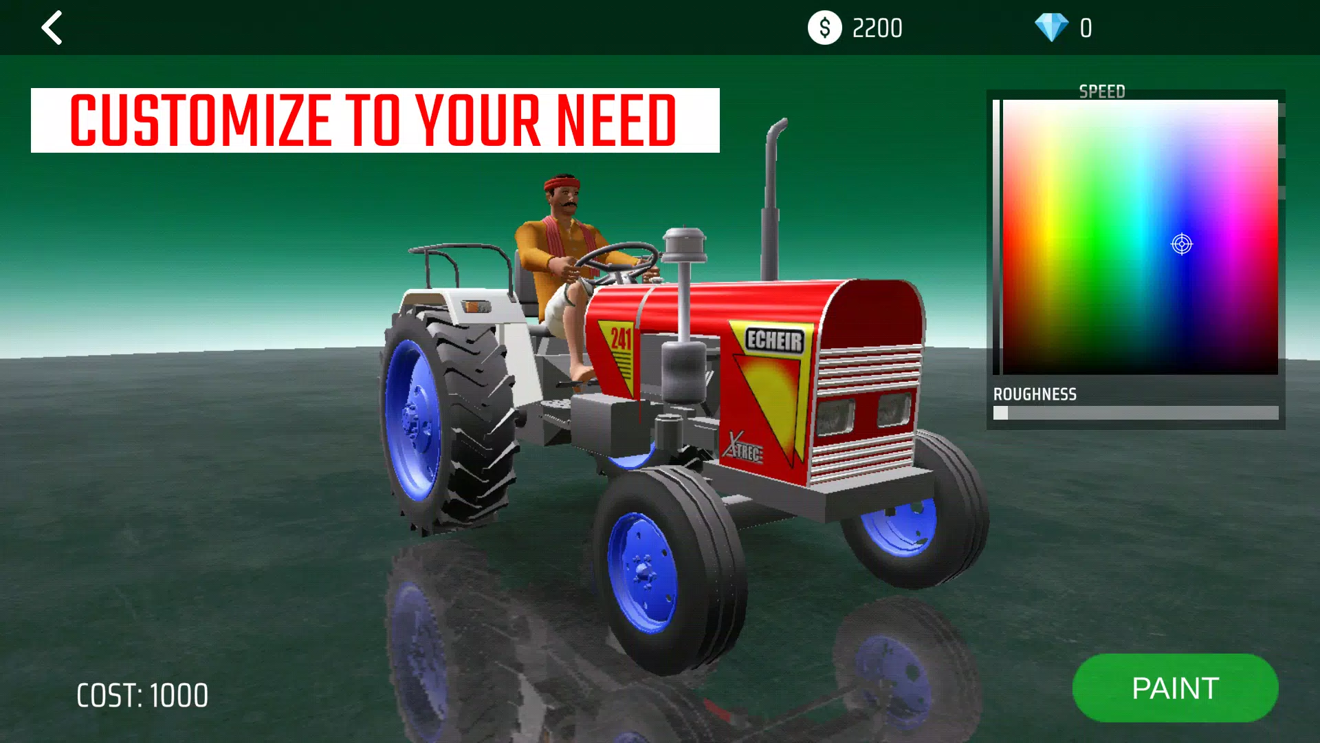 Indian Tractor PRO Simulation应用截图第2张