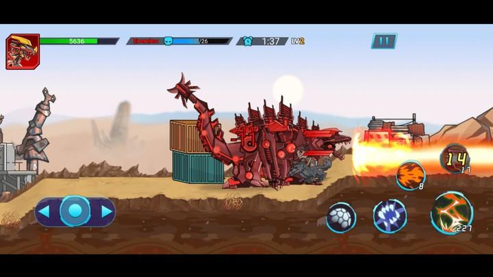 Mech War: Jurassic Dinosaur স্ক্রিনশট 1