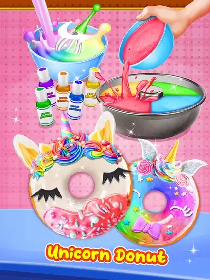 Princess Unicorn Desserts Captura de pantalla 2