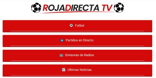 Roja directa - Live Soccer Screenshot 1