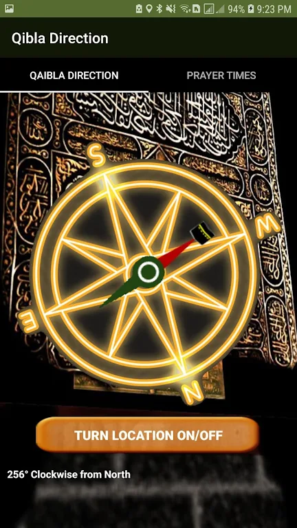 Qibla Compass Pro qibla finder 스크린샷 2