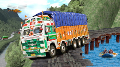 Indian Truck Game Cargo Truck Captura de tela 0