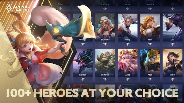 Arena of Valor ဖန်သားပြင်ဓာတ်ပုံ 2