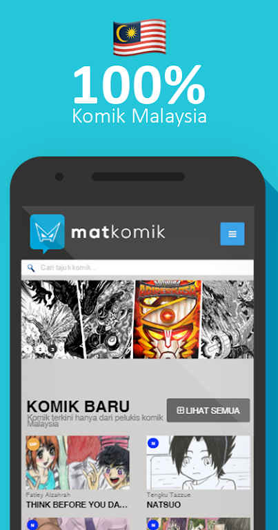 Matkomik - Apps Komik Percuma! Ảnh chụp màn hình 0