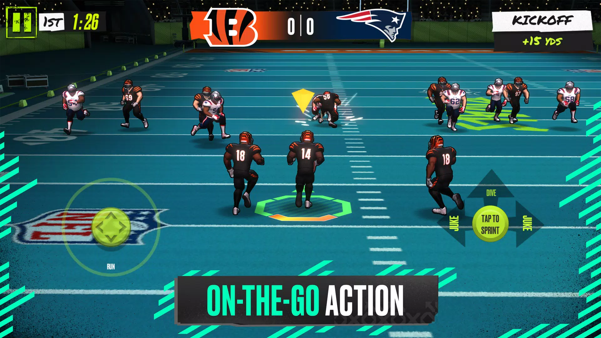 NFL Rivals Captura de tela 0