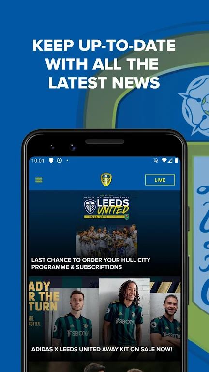 Leeds United Official Captura de tela 2