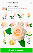 Roses Stickers for WhatsApp Screenshot 3