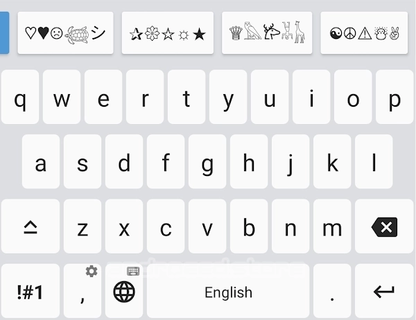 Fonts Font Keyboard for Emoji Symbols & Kaomoji Zrzut ekranu 3