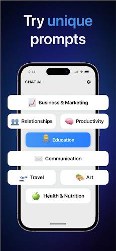 AIChat - ChatBot Assistant App Скриншот 1