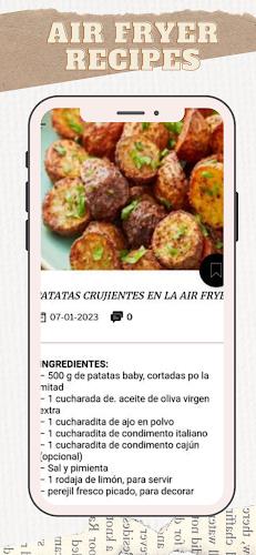 Air Fryer Recipe - Very Easy Capture d'écran 2