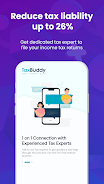 Income Tax Filing by TaxBuddy ဖန်သားပြင်ဓာတ်ပုံ 0