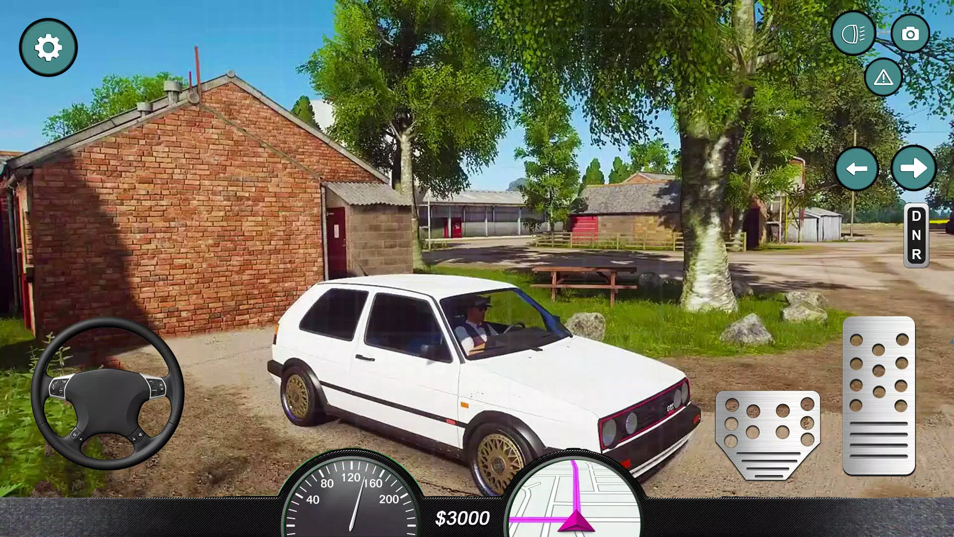 Euro Car Simulator Driving 2 Capture d'écran 1