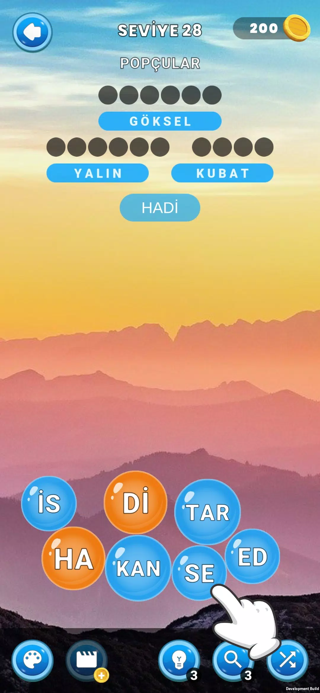 Kelime Türetmece Captura de pantalla 0