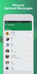 WhatsDelete:View Deleted Messages & X-Status saver Screenshot 0