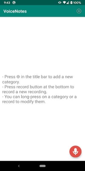 VoiceNotes Captura de pantalla 2