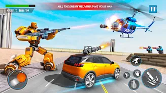 Prison Escape Robot Car Games Screenshot 2