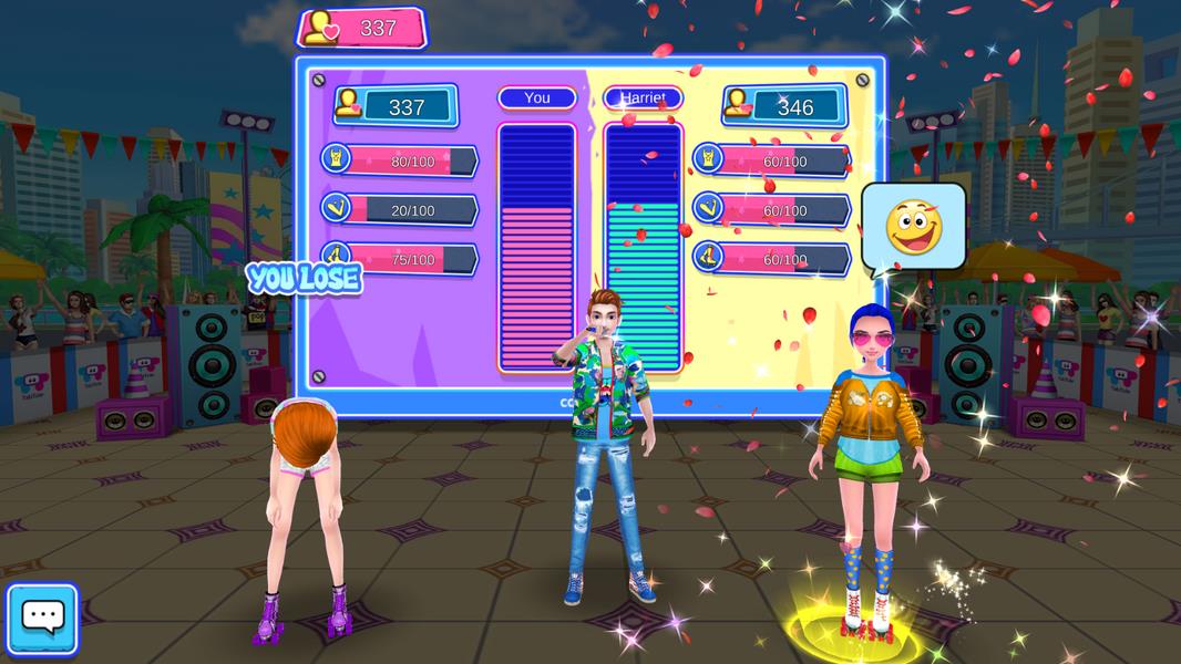 Roller Skating Girls Screenshot 1