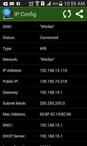 IPConfig - What is My IP? 스크린샷 0