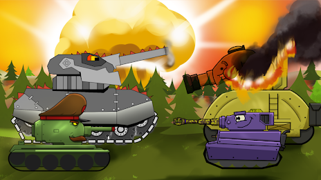 Merge Tanks: Tank War Combat Screenshot 0