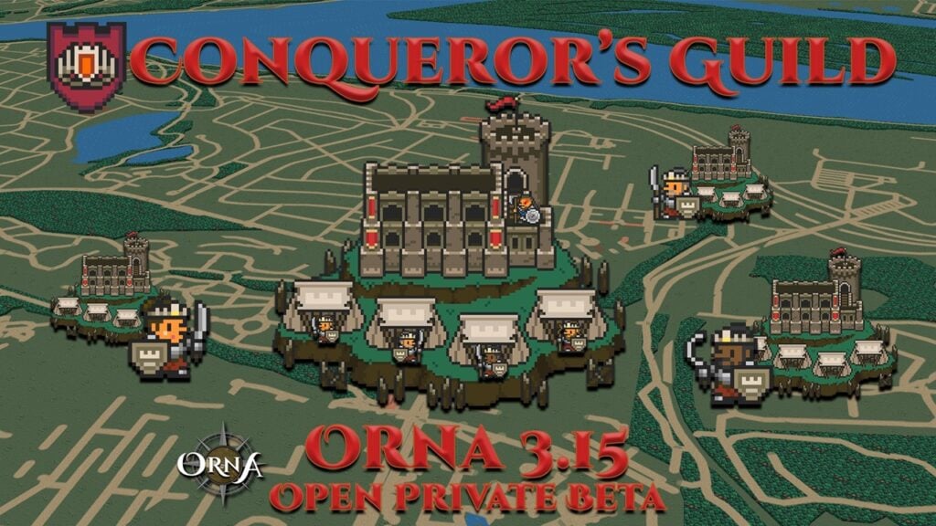 Claim uw turf -IRL! Orna: De GPS MMORPG voegt Conqueror's Guild toe voor PVP -gevechten