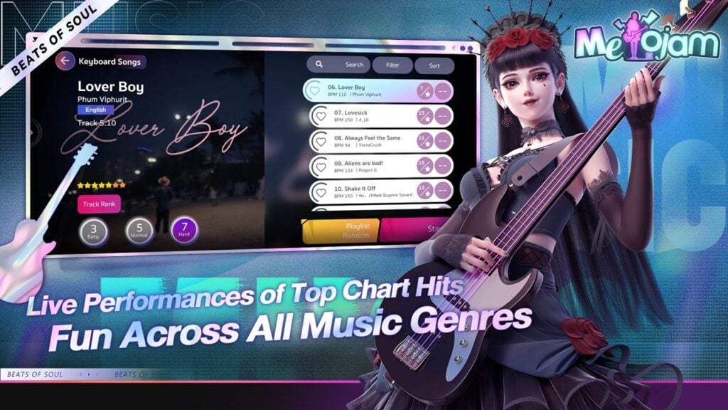 プレイパークの音楽ゲームであるメロジャムは、Androidでクローズドベータテストを開始します