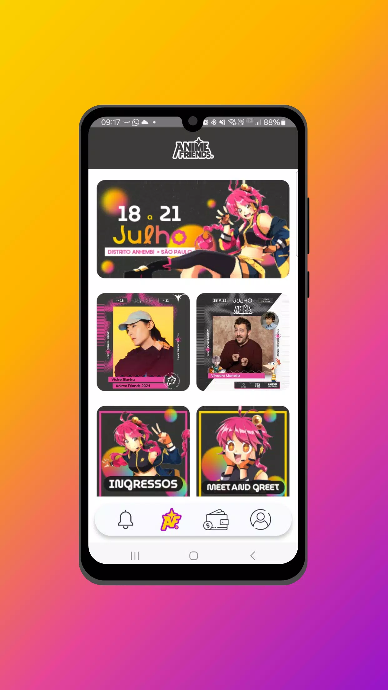 App Anime Friends Screenshot 1