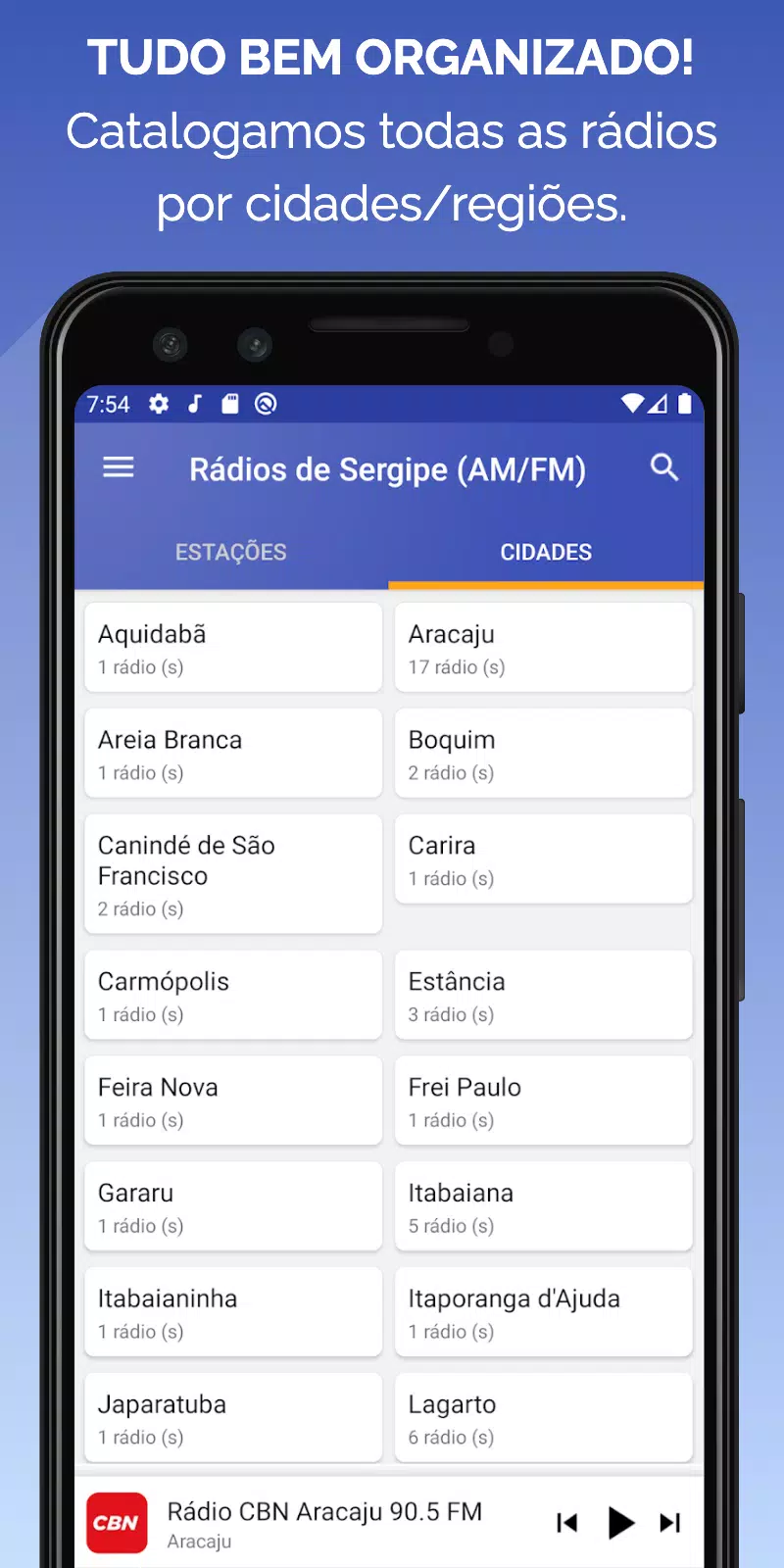 Rádios de Sergipe (AM/FM) Скриншот 1