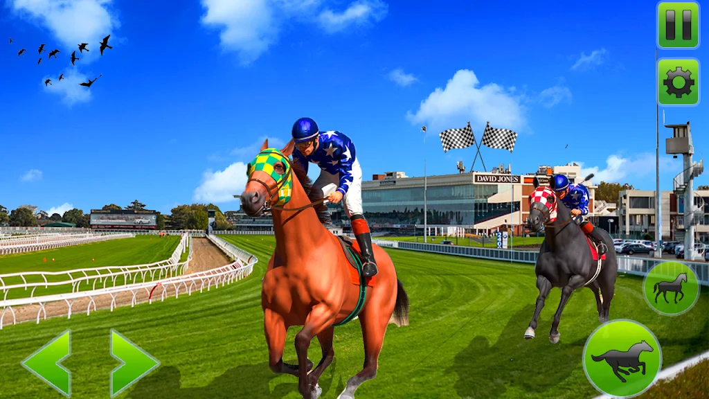 Horse Riding:Horse Racing Game ภาพหน้าจอ 1