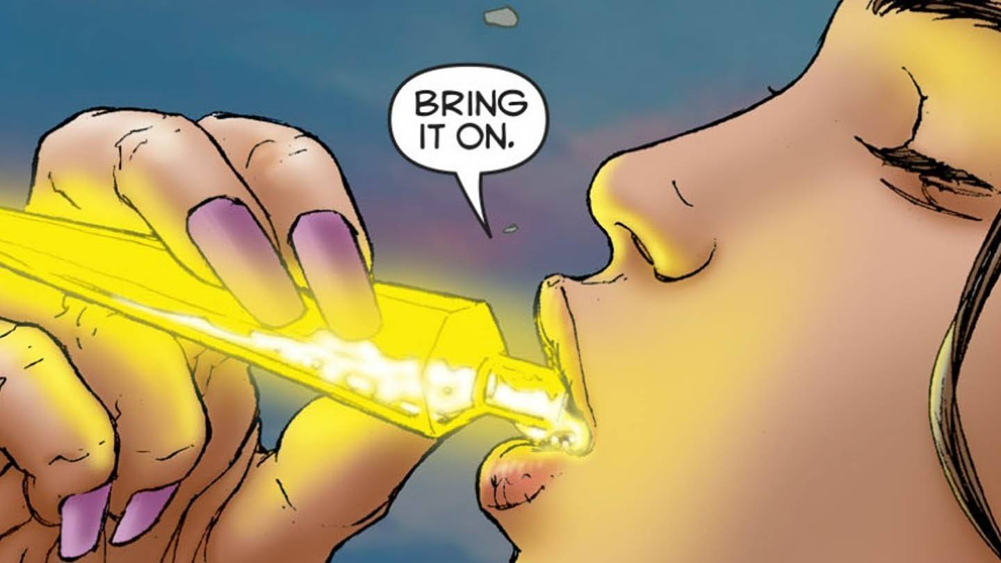 Lois Lane as Superwoman