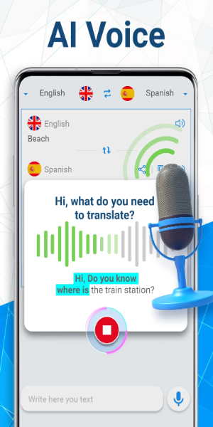 AI Voice Translator Translate Screenshot 0