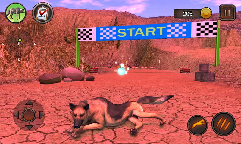 German Shepherd Dog Simulator Screenshot 1