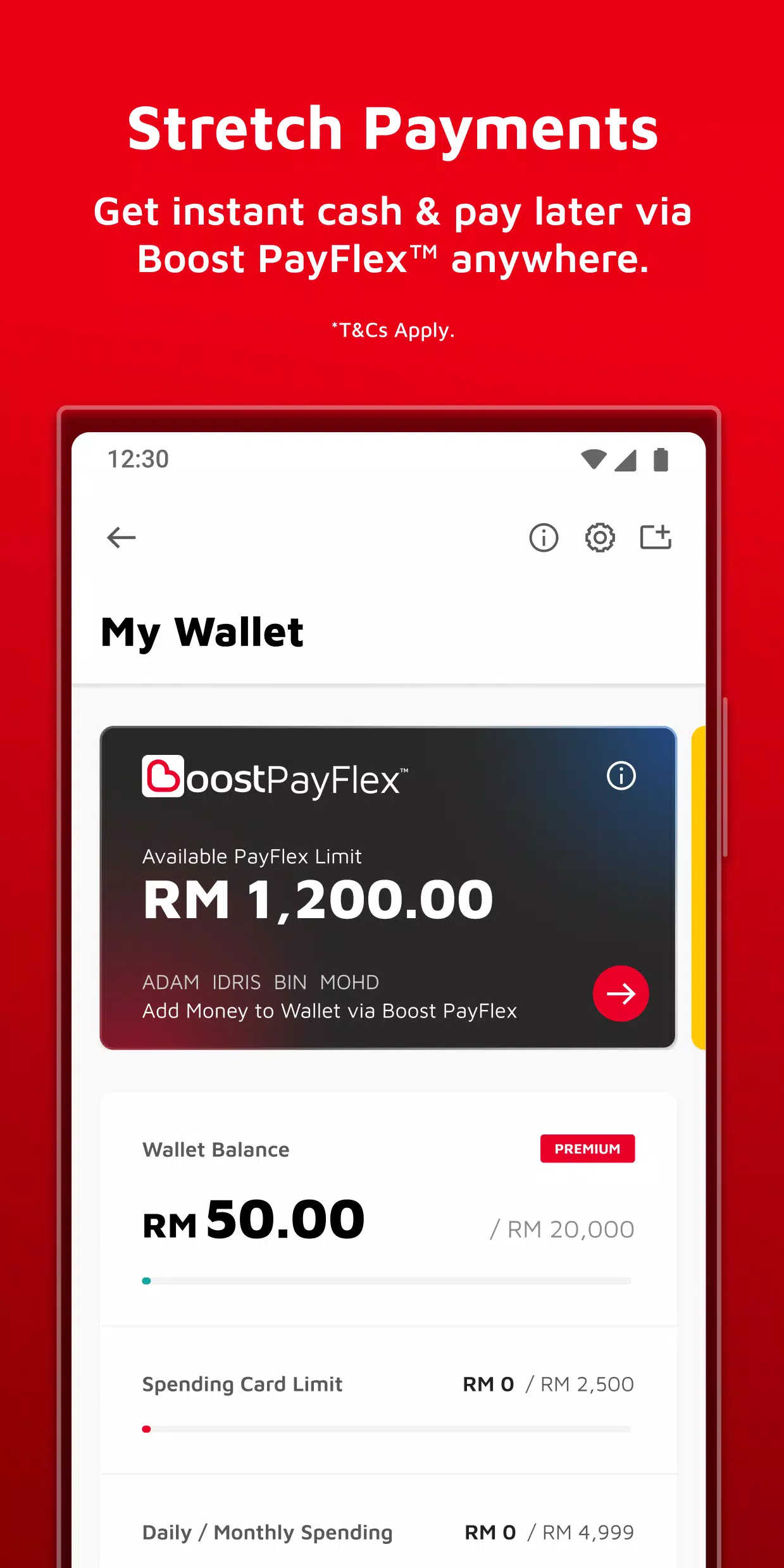 Boost App Malaysia Capture d'écran 2