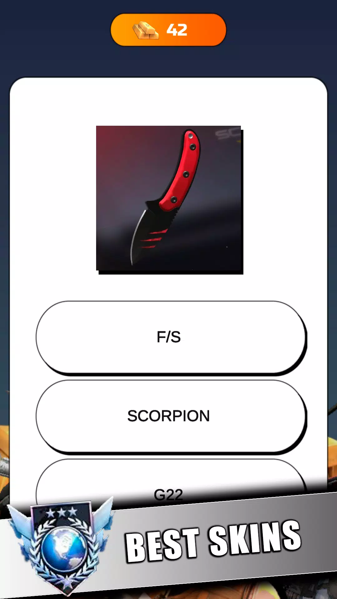 STANDOFF 2 - Mega Quiz Captura de pantalla 3