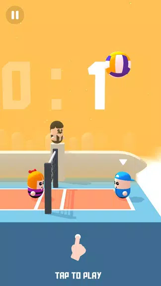Schermata Volleyball Game - Volley Beans 0