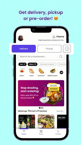 Thrive: Online Food Delivery应用截图第3张