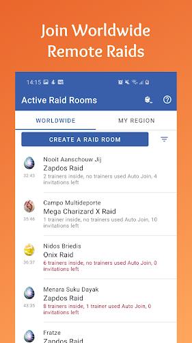 PokeRaid - Worldwide Remote Ra应用截图第0张