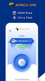 Africa VPN - Get Africa IP ภาพหน้าจอ 0