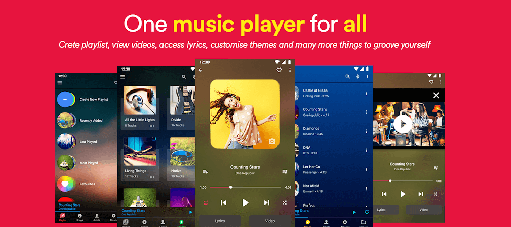 Musikplayer - Audify Player 스크린샷 0