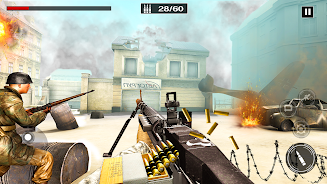 Offline WW2 Gun Shooting Games Screenshot 1