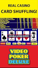 Video Poker Deluxe ဖန်သားပြင်ဓာတ်ပုံ 3