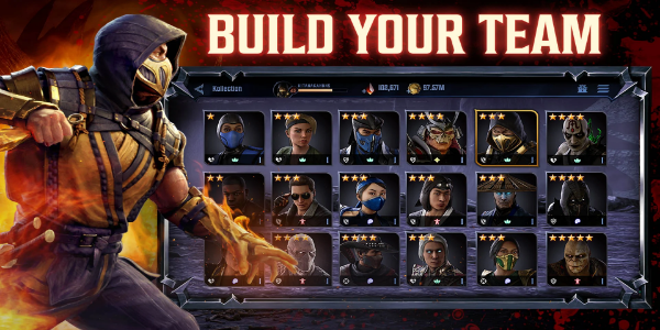 image:MORTAL KOMBAT: Jeu de baston Capture d'écran du module APK Onslaught