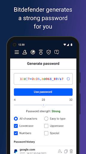 Bitdefender Password Manager Captura de tela 2