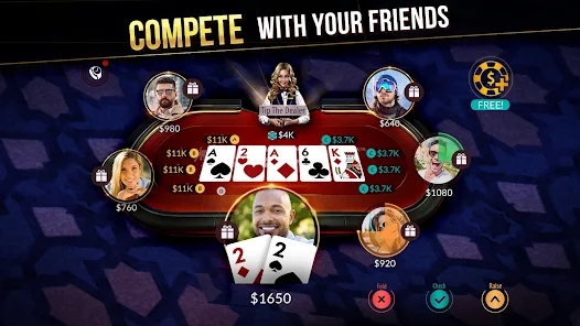 Zynga Poker Texas Holdem Capture d'écran 3