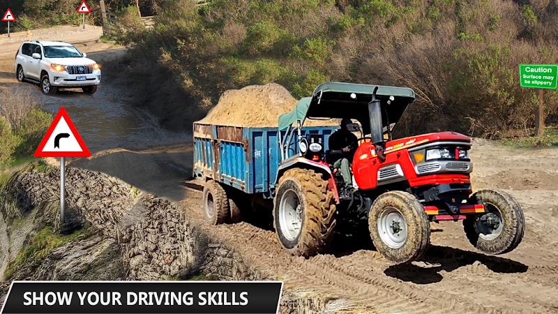 Indian Tractor Trolley Farming Ekran Görüntüsü 0