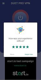 Duet VPN App Captura de tela 1