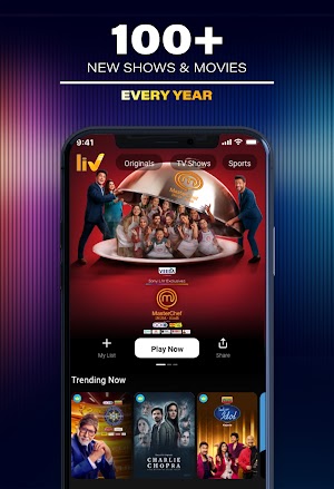 SonyLIV ဖန်သားပြင်ဓာတ်ပုံ 0