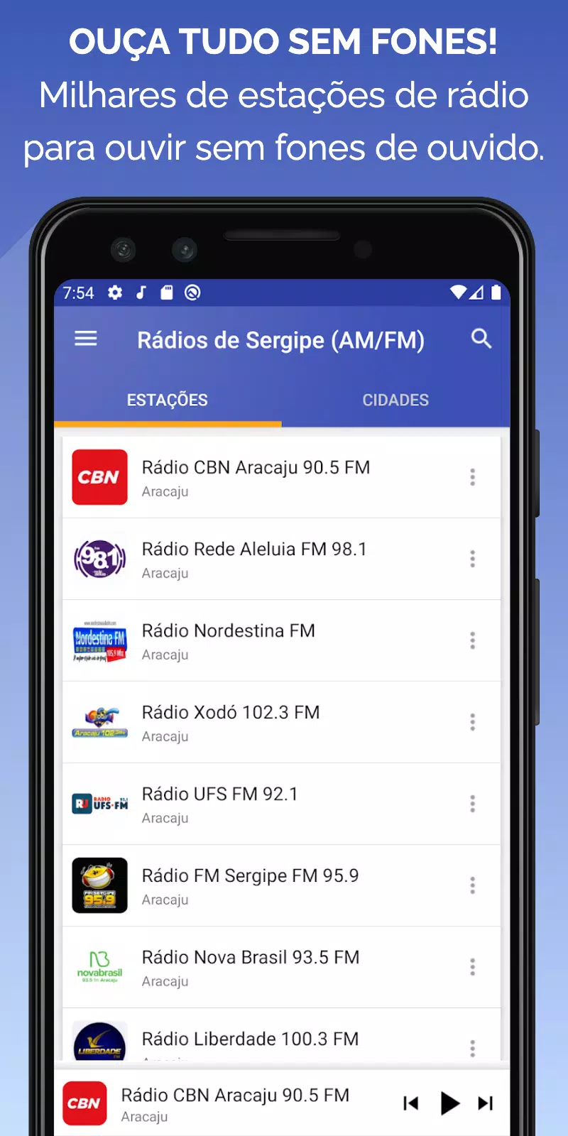 Rádios de Sergipe (AM/FM) Скриншот 0